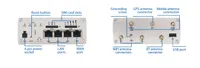 Teltonika RUTX11 (US) | Profesionální průmyslový router  4G LTE | Cat 6, Dual Sim, 1x Gigabit WAN, 3x Gigabit LAN, WiFi 802.11 AC Ilość portów LAN4x [10/100/1000M (RJ45)]
