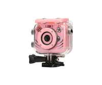 Extralink Kids Camera H18 Pink | Cámara | 1080P 30fps, IP68, pantalla de 2.0" KolorRóżowy