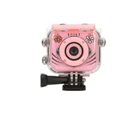 Extralink Kids Camera H18 Pink | Cámara | 1080P 30fps, IP68, pantalla de 2.0" 1