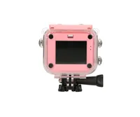 Extralink Kids Camera H18 Pink | Cámara | 1080P 30fps, IP68, pantalla de 2.0" 2