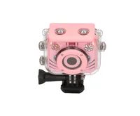 Extralink Kids Camera H18 Pink | Cámara | 1080P 30fps, IP68, pantalla de 2.0" 5