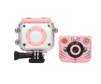 Extralink Kids Camera H18 Pink | Cámara | 1080P 30fps, IP68, pantalla de 2.0" 6