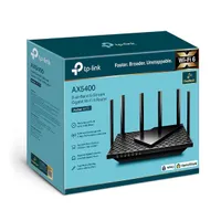 TP-Link Archer AX72 | Router WiFi | WiFi6, AX5400, Dual Band, 5x RJ45 1000Mb/s Ilość portów WAN1x 10/100/1000BaseTX (RJ45)