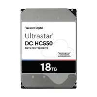 WD Ultrastar DC HC550 SE P3 18 TB SAS | Hard Drive | for data centers, 7200 rpm, 512 MB cache Cykle start/stop600000