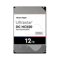 WD Ultrastar DC HC520 SE 12 TB SATA | HDD | for data centers, 7200 rpm, 256 MB cache Bity na sektor512