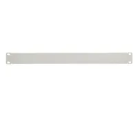 Extralink 1U 19" | Front Blank Panel | Gray Materiał obudowyStal