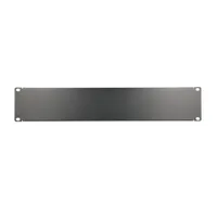 Extralink 2U 19" | Front Blank Panel | Black Materiał obudowyStal