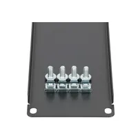 Extralink 2U 19" | Front Blank Panel | Black Rozmiar48,3