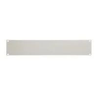 Extralink 2U 19" | Front Blank Panel | Gray Materiał obudowyStal