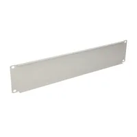Extralink 2U 19" | Front Blank Panel | Gray ModelPanel zaślepiający do stojaka