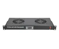 Extralink | Pannello ventola | 19", 2 ventole, con termostato