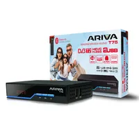 Ferguson Ariva T75 | DVB-T2 Tuner | WiFi, 2x USB, H.265, HEVC, E-AC-3, S/PDIF, Pilot Złącza2x USB