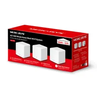 Mercusys Halo H30G (3er-Pack) | Wi-Fi Mesh System | AC1300 Dual Band, 2x RJ45 1000Mb/s Dopuszczalna wilgotność względna5 - 90
