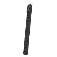 ARMAC MULTI M12 PROTECTING POWER STRIP 12X SOCKETS, 5M CABLE, BLACK Długość5m