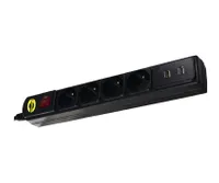 ORVALDI ORV-4PL USB2.0 SURGE PROTECTOR Długość1.8m