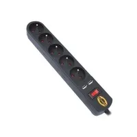 ORVALDI ORV5 1,5M SURGE PROTECTOR WITH USB PORTS
