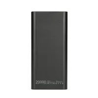 Extralink EPB-068 20000mAh Black | Powerbank | Power bank, Fast Charging, USB-C interfejs wejściaMicro-USB + USB Type-C
