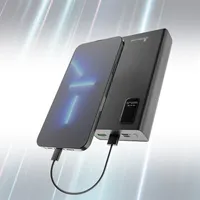 Extralink EPB-068 20000mAh Schwarz | Powerbank | Power bank, Fast Charging, USB-C Pojemność baterii20000