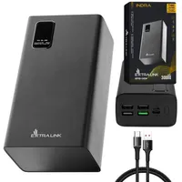 Extralink EPB-069 30000mAh Nero | Powerbank | Power bank, Fast Charging, USB-C