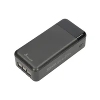 Extralink EPB-124 30000mAh Schwarz | Powerbank | Power bank, Fast Charging, USB-C Materiał obudowyABS, Poliwęglan (PC)