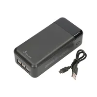 Extralink EPB-124 30000mAh Schwarz | Powerbank | Power bank, Fast Charging, USB-C Moc wyjściowa portu 122,5