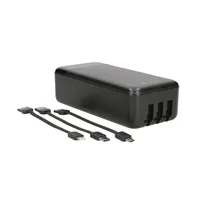 Extralink EPB-124 30000mAh Schwarz | Powerbank | Power bank, Fast Charging, USB-C Moc wyjściowa portu 218