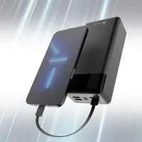 Extralink EPB-124 30000mAh Schwarz | Powerbank | Power bank, Fast Charging, USB-C Napięcie5-12