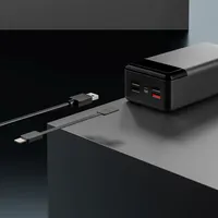 Extralink EPB-124 30000mAh Schwarz | Powerbank | Power bank, Fast Charging, USB-C Porty wyjścia USB A4
