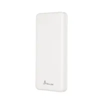 Extralink EPB-078W 10000mAh Weiß | Powerbank | Power bank, USB-C Bezprzewodowe ładowanieNie