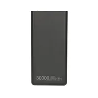 Extralink EPB-112 30000mAh Black | Powerbank | Power bank, USB-C interfejs wejściaLightning + USB Type-C + Micro-USB