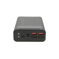 Extralink EPB-112 30000mAh Black | Powerbank | Power bank, USB-C Kompatybilność ładowarkiUniwersalne