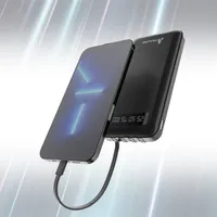 Extralink EPB-083 10000mAh Negro | Powerbank | Power bank, USB-C Mini-złącze USBTak