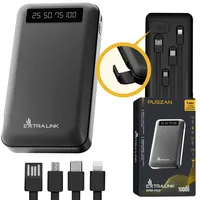 Extralink EPB-083 10000mAh Negro | Powerbank | Power bank, USB-C