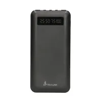 Extralink EPB-084 20000mAh Schwarz | Powerbank | Power bank, USB-C Diody LEDZasilanie, Status