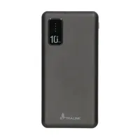 Extralink EPB-098B 10000mAh Schwarz | Powerbank | Power bank, USB-C 3