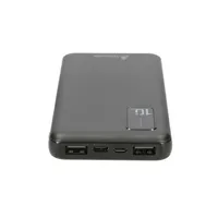 Extralink EPB-098B 10000mAh Schwarz | Powerbank | Power bank, USB-C 5