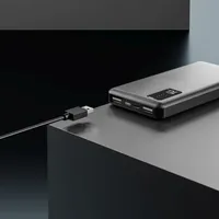 Extralink EPB-098B 10000mAh Schwarz | Powerbank | Power bank, USB-C 9