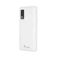 Extralink EPB-098W 10000mAh Weiß | Powerbank | Power bank, USB-C Diody LEDStatus