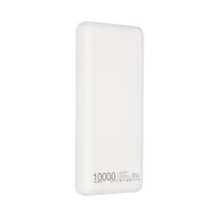 Extralink EPB-098W 10000mAh Weiß | Powerbank | Power bank, USB-C interfejs wejściaMicro-USB + USB Type-C