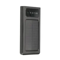 Extralink EPB-091 10000mAh Schwarz | Powerbank | Solar Power bank, USB-C Całkowita moc wyjściowa10