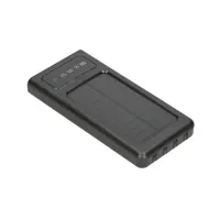 Extralink EPB-091 10000mAh Schwarz | Powerbank | Solar Power bank, USB-C Kompatybilność ładowarkiUniwersalne