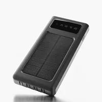 Extralink EPB-091 10000mAh Schwarz | Powerbank | Solar Power bank, USB-C Automatyczne wyłączanie zasilaniaTak