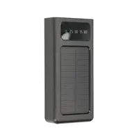 Extralink EPB-092 20000mAh Black | Powerbank | Solar Power bank, USB-C Diody LEDStatus