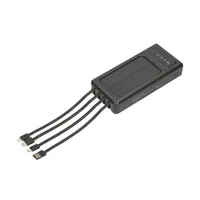 Extralink EPB-092 20000mAh Black | Powerbank | Solar Power bank, USB-C Materiał obudowyABS, Poliwęglan (PC)
