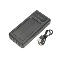 Extralink EPB-092 20000mAh Negro | Powerbank | Solar Power bank, USB-C Mini-złącze USBTak