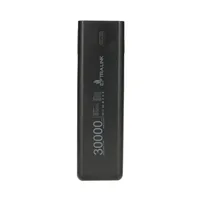 Extralink EPB-093 30000mAh Black | Powerbank | Solar Power bank, USB-C interfejs wejściaMicro-USB + USB Type-C