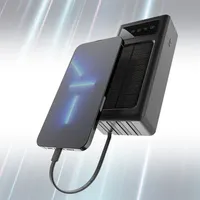 Extralink EPB-093 30000mAh Black | Powerbank | Solar Power bank, USB-C Moc wyjściowa portu 210