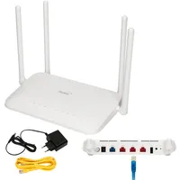 Fiberhome SR1041K | Router | Mesh, VPN, VLAN, WiFI6, AX1500, Dual Band, 4x RJ45 1000Mb/s, 1x USB