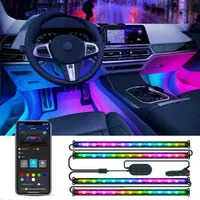 Govee H7090 | Luces interiores del coche | RGBIC Długość taśmy świetlnej30