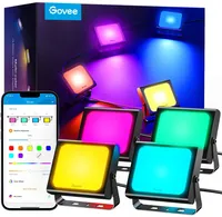 Govee H7060 | LED Flood Lights | RGBICWW, IP65, Bluetooth, Wi-Fi 0